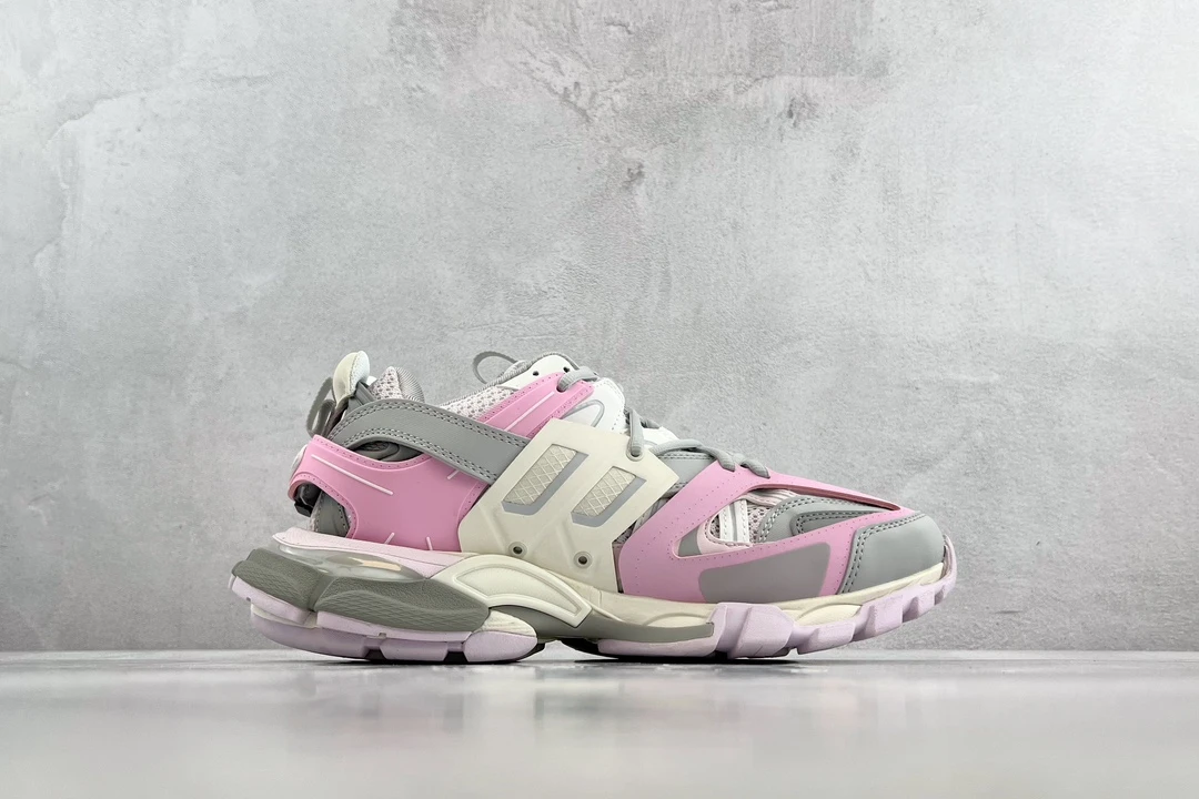 Balenciaga Defender Sneaker White Pink Grey Luxury Trail Shoe
