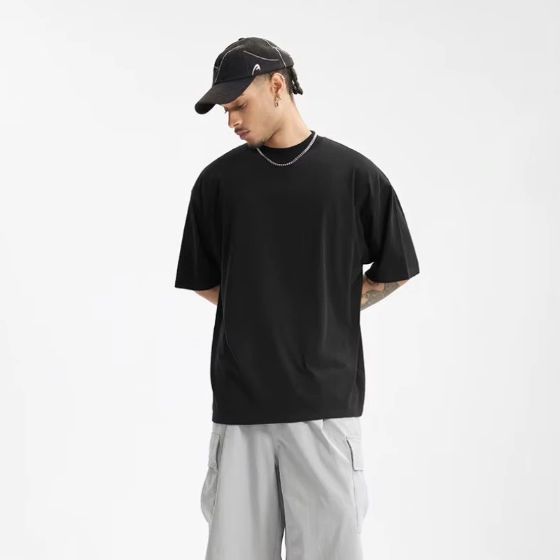 100% Cotton Lightweight Moisture-Wicking T-Shirt for Men