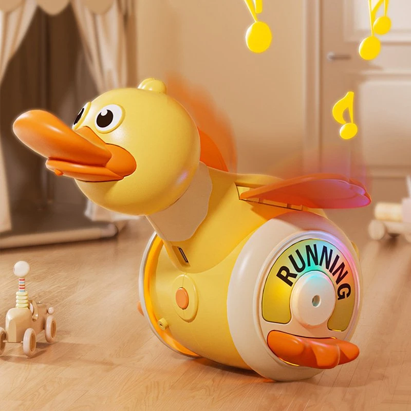 Interactive Rotating Duck Toy