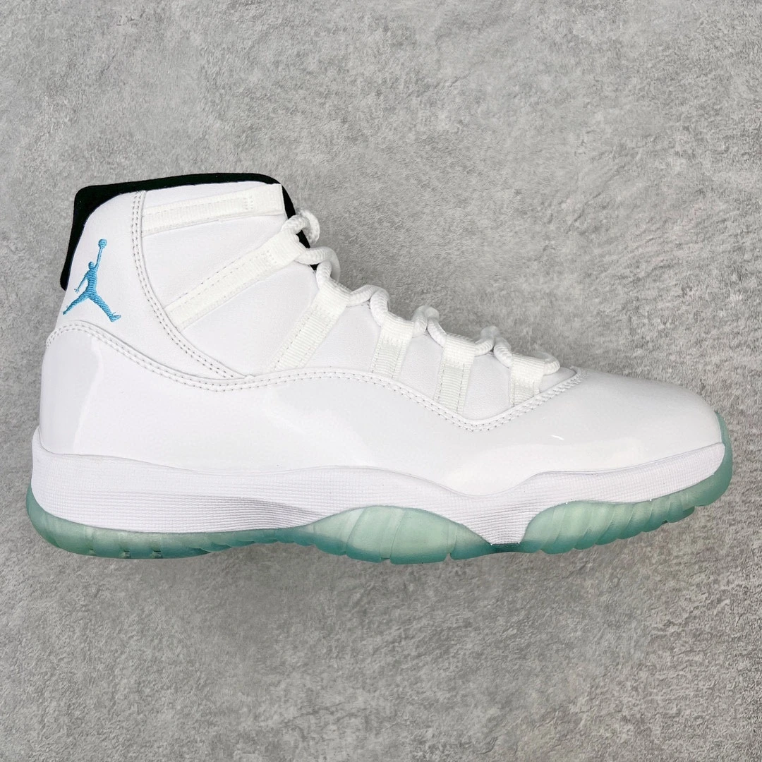 Air Jordan 11 Low "White & University Blue" Premium Sneakers