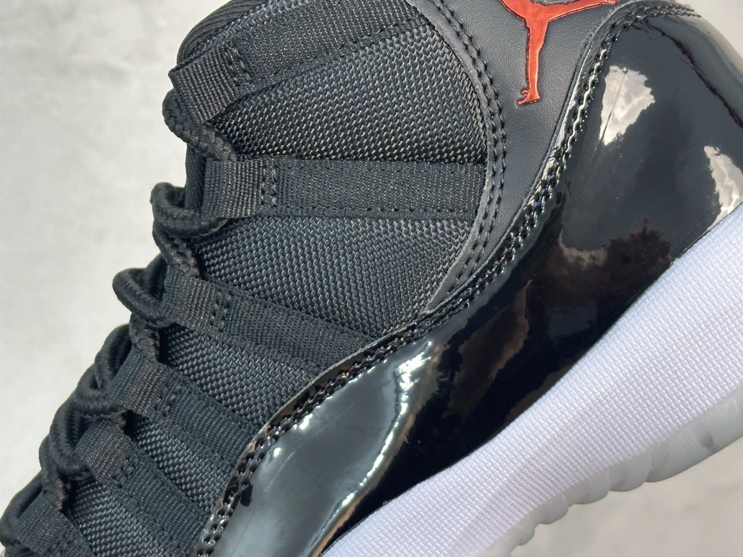 Air Jordan 11 Retro "Triple Black" Kids Sneakers – Black