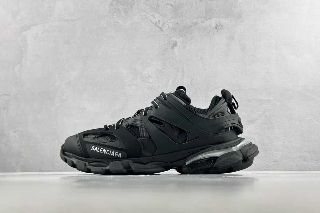 Balenciaga Defender Sneaker Black Monochrome Luxury Trail Shoe