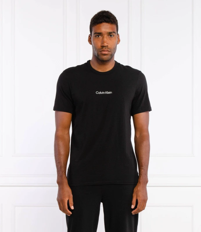 Calvin Klein Sport Black Round Neck Short Sleeve T-Shirt