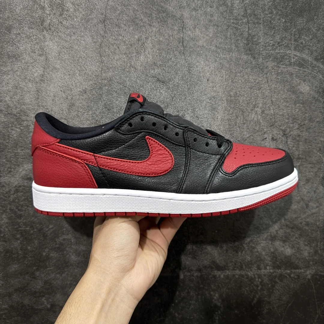 Nike Air Jordan 1 Low "Black Varsity Red" – Men's & Women's Lifestyle Sneakers