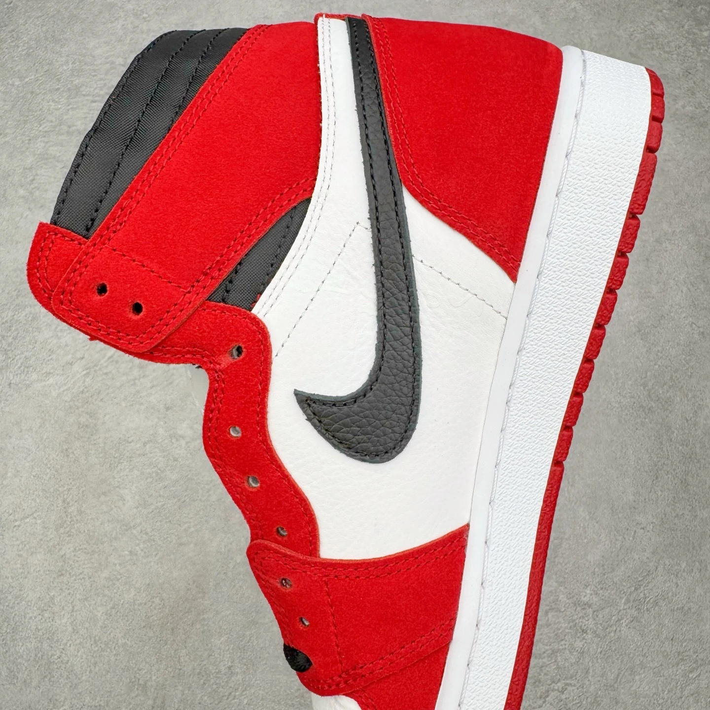 Nike Air Jordan 1 High "Varsity Red/White" Lifestyle Sneakers