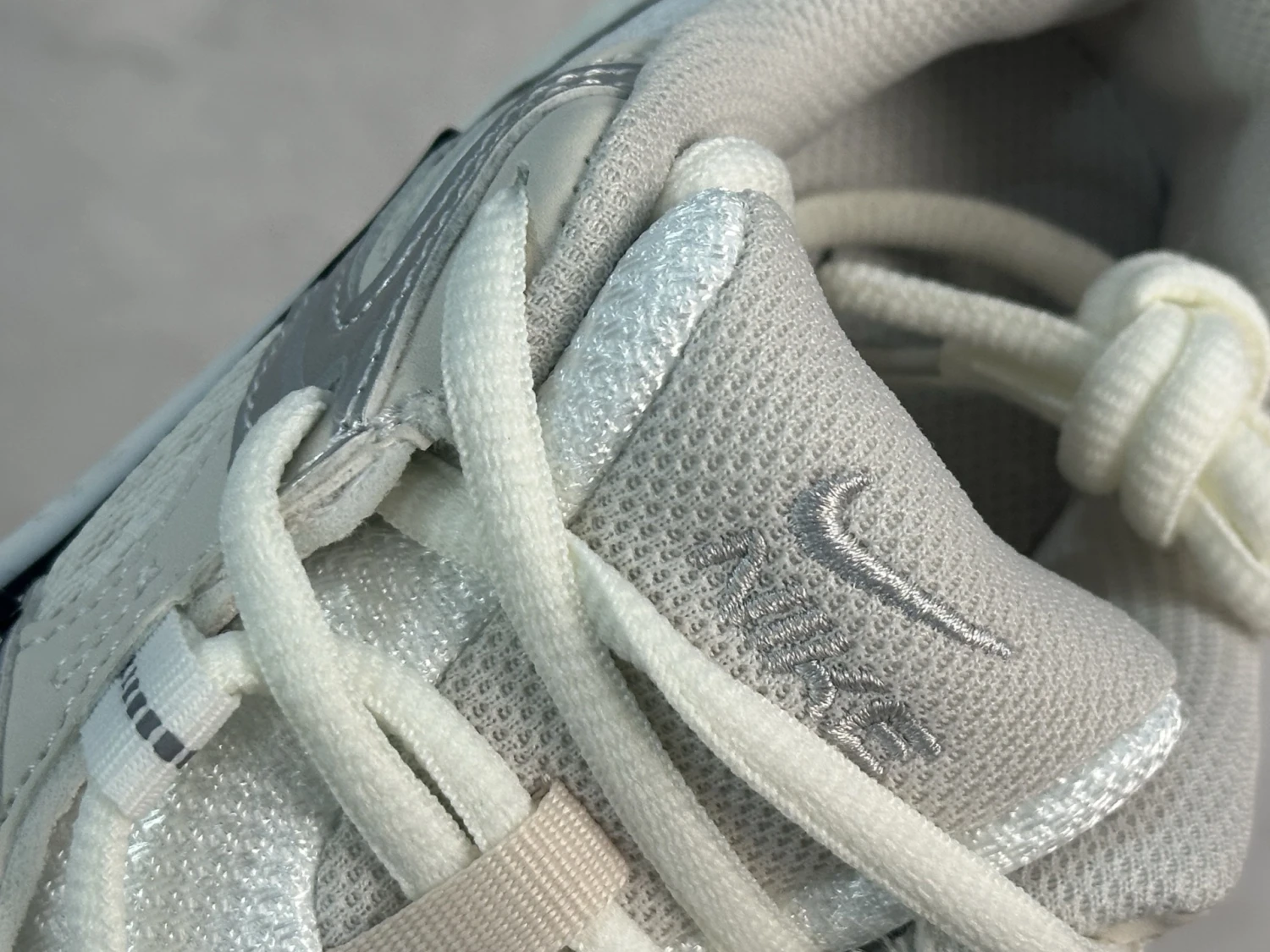 Nike Air Max Moto 2K – Triple White & Metallic Silver
