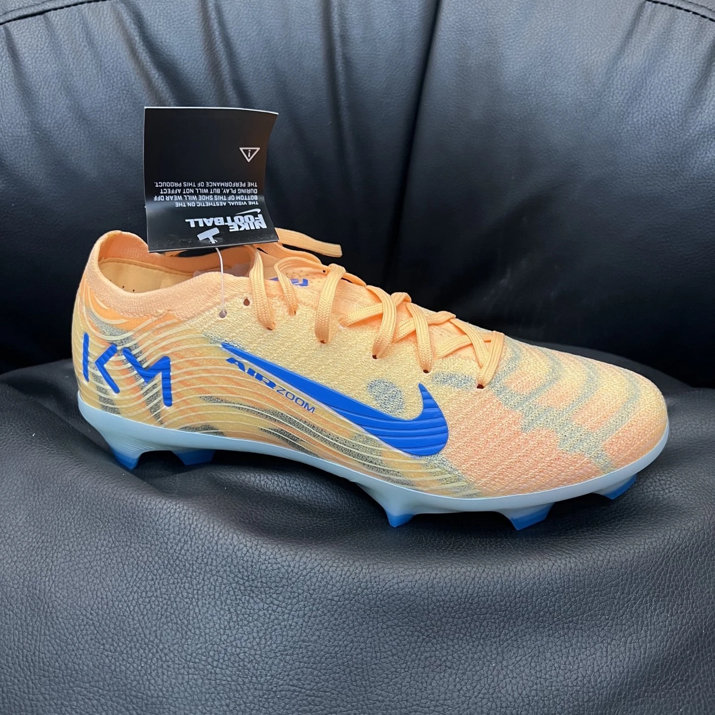 Nike Mercurial Superfly – Peach Orange, Sky Blue & Light Grey