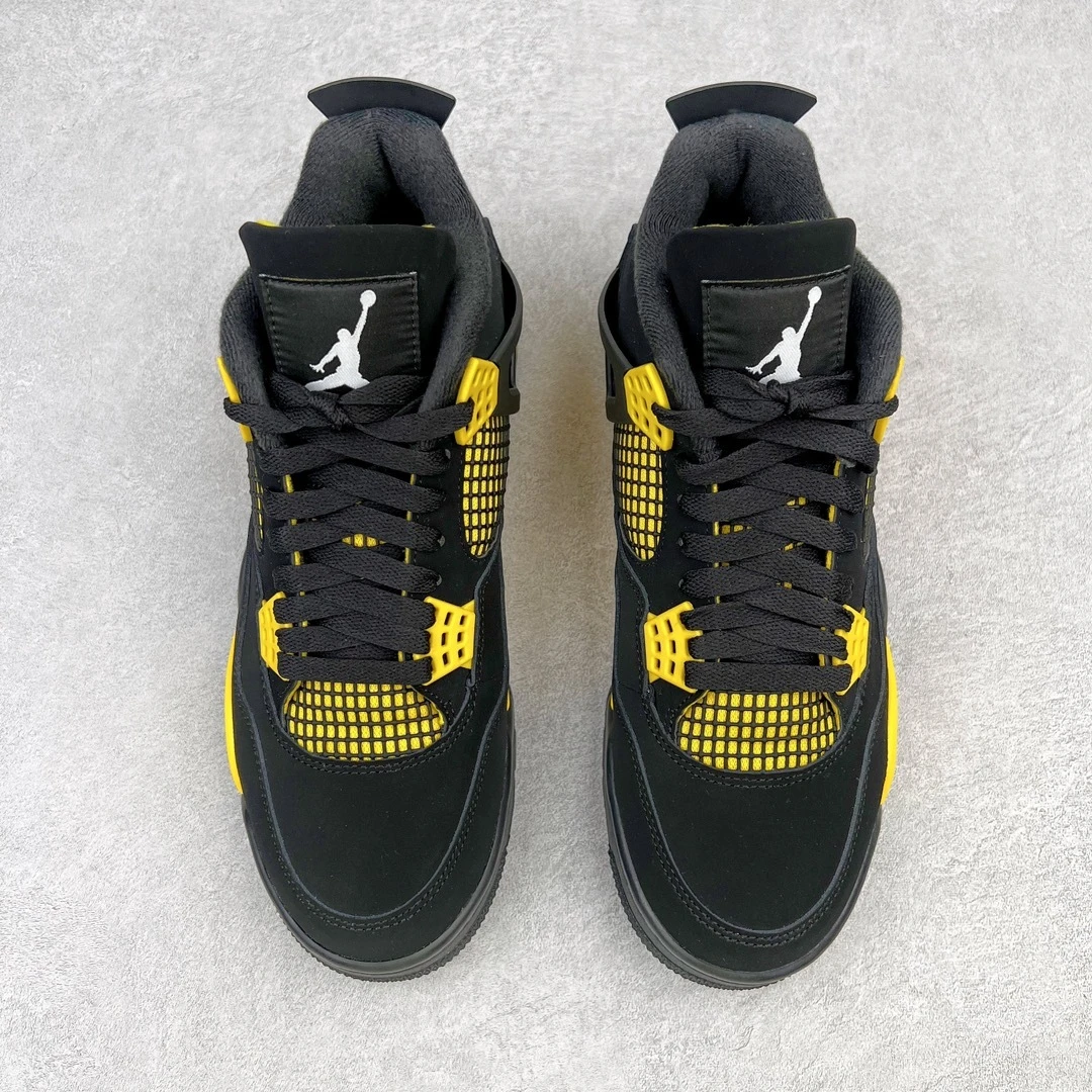 Air Jordan 4 Retro Thunder Black Yellow