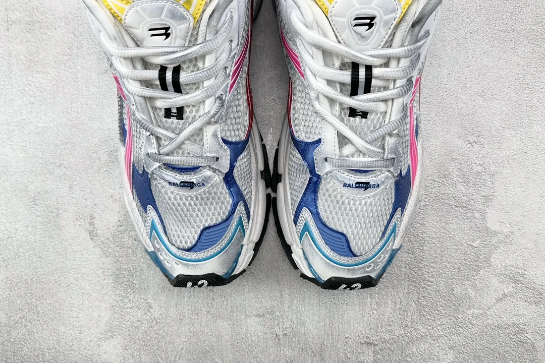 Balenciaga 3XL White Blue Pink Yellow Designer Sneaker