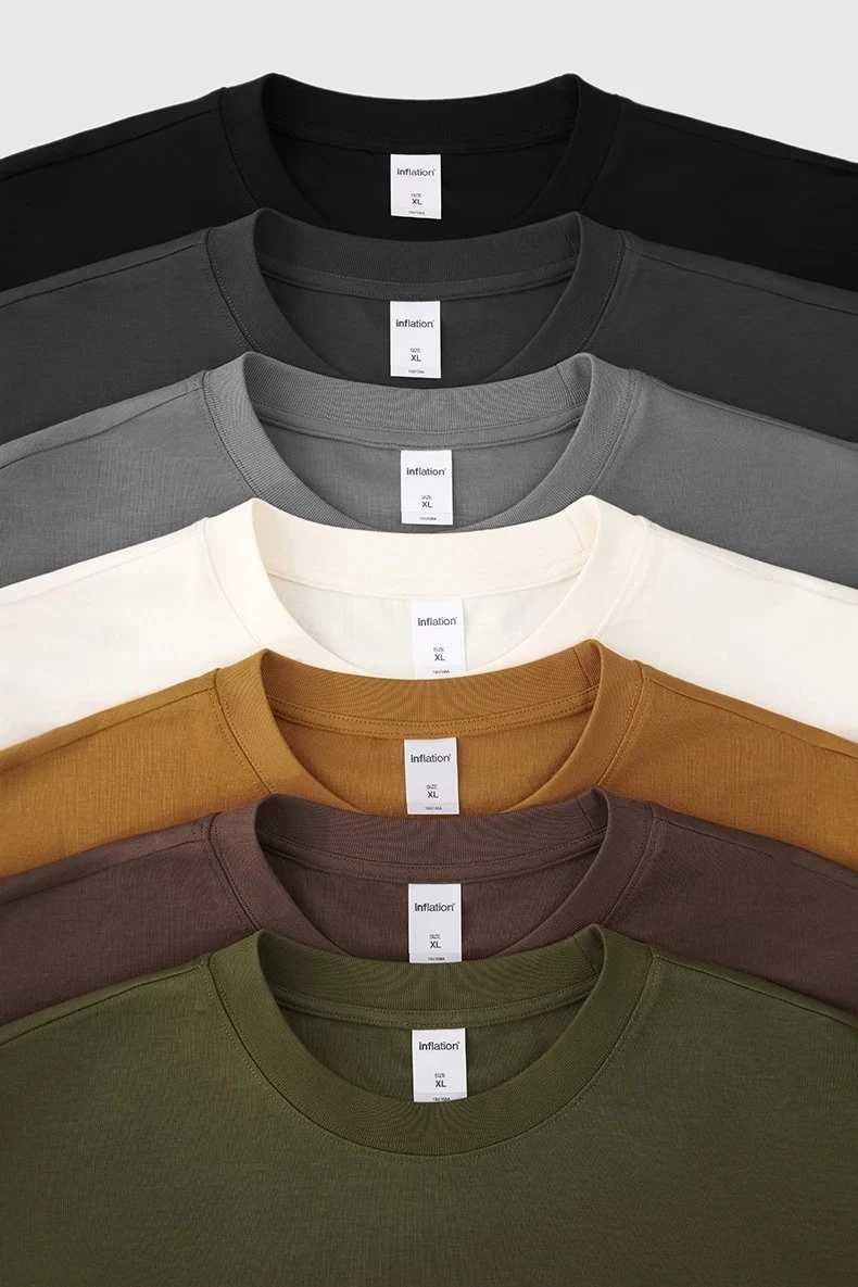 Men’s Solid Double-Sided T-Shirt