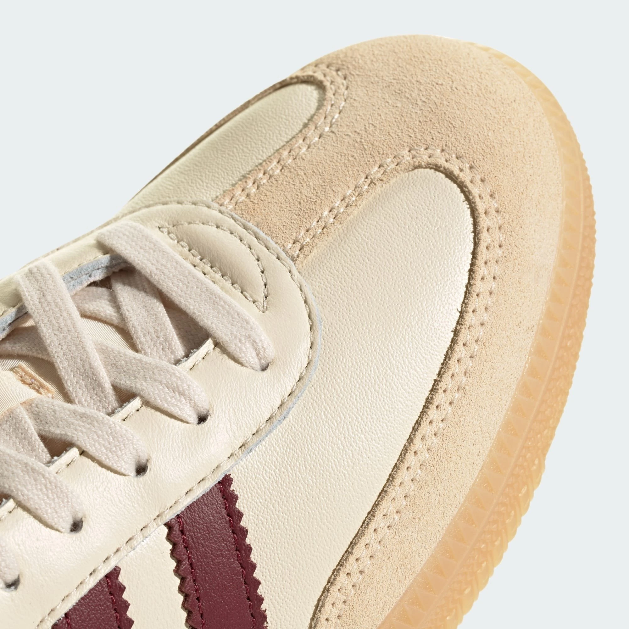 Adidas Men’s Beige Leather Sneakers
