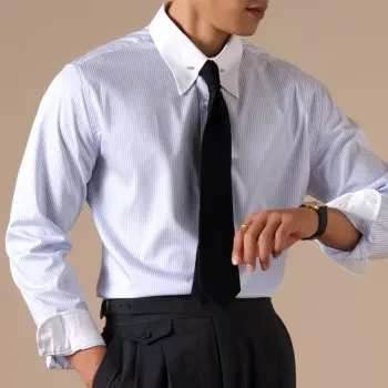 Men's Striped Modal Casual Business Shirt