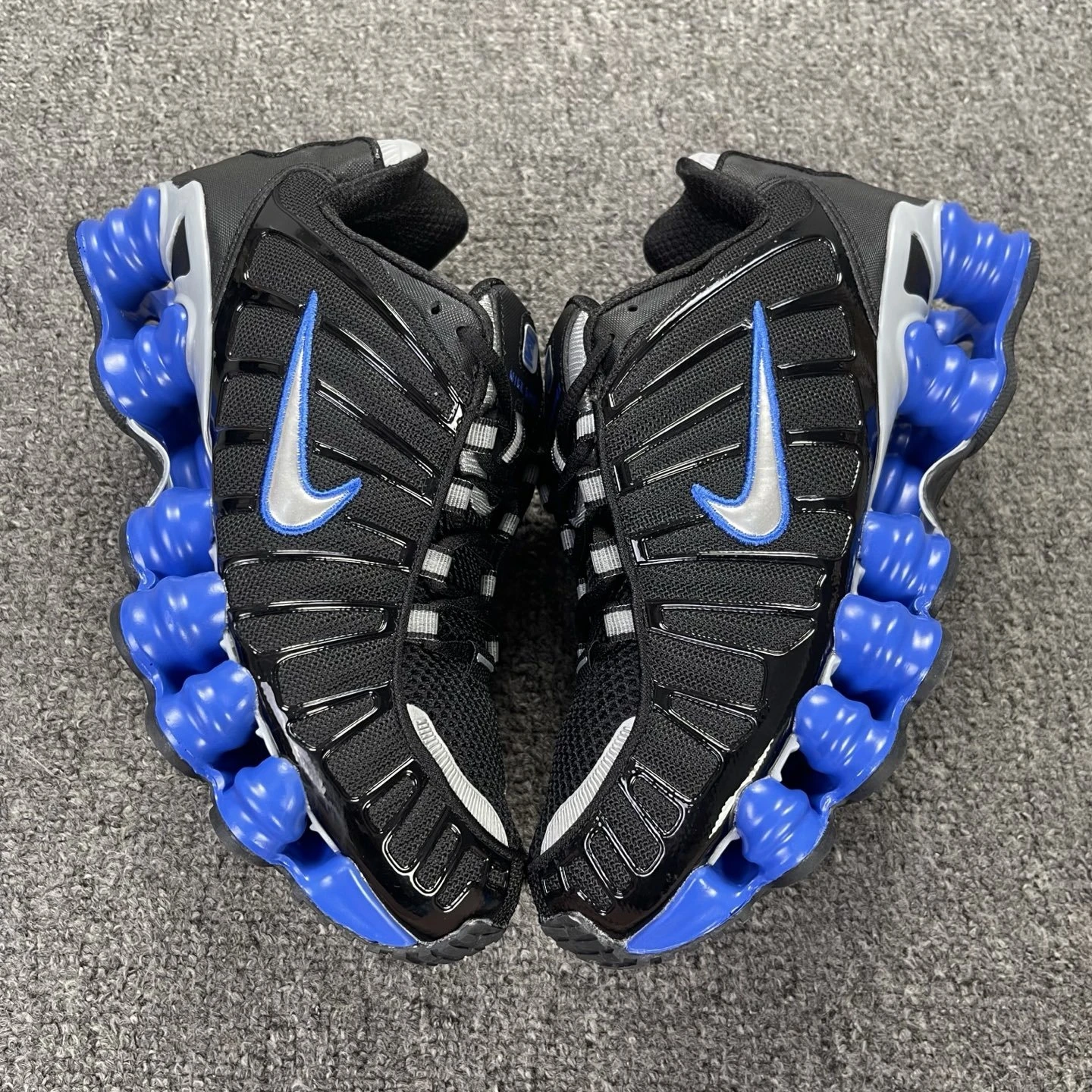 Nike Shox TL – Black, Metallic Silver & Royal Blue
