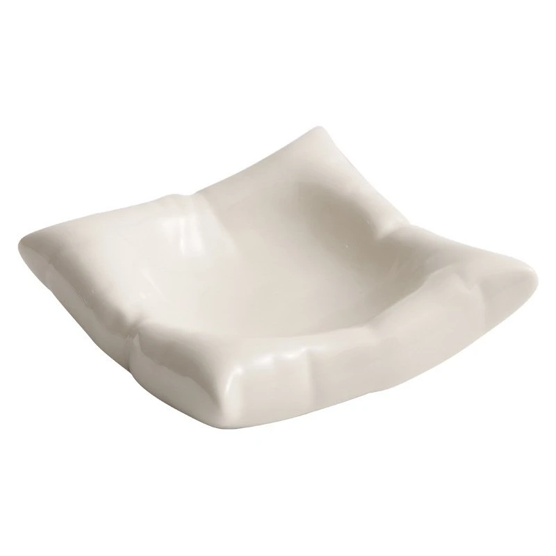 Elegant Ceramic Square Dessert Plate