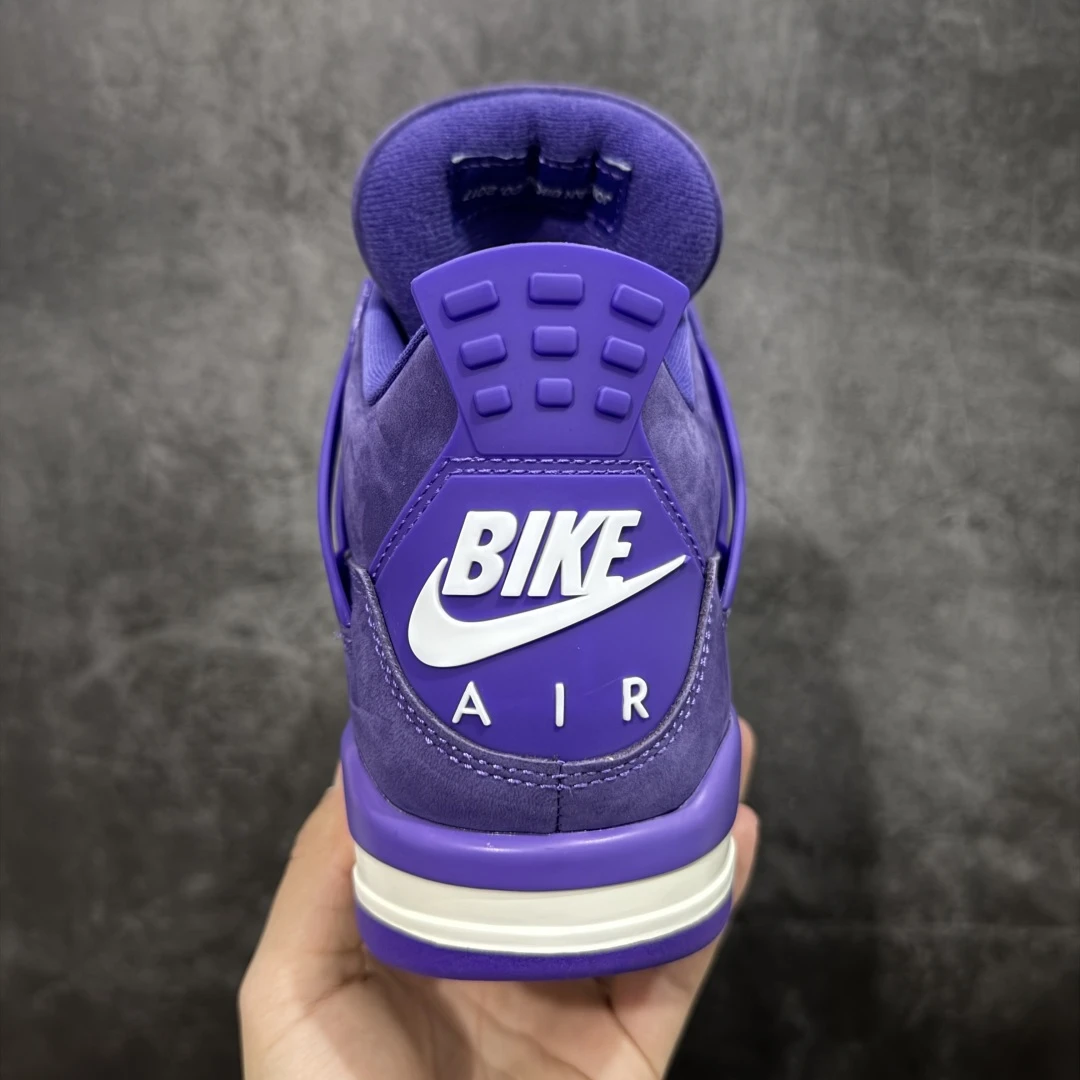Air Jordan 4 Retro Sneakers – Triple Purple