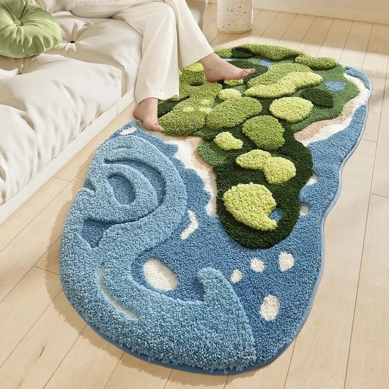 Luxury 3D Moss River Rug