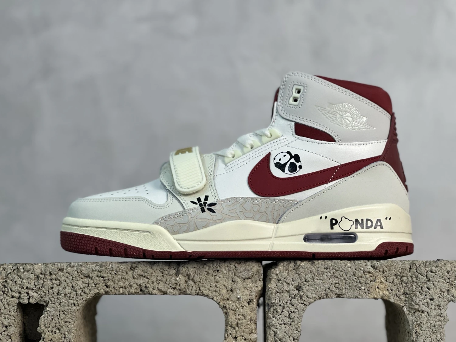 Nike Air Alpha Force 88 "Sail, Light Grey, Burgundy & Metallic Gold" Premium Sneakers