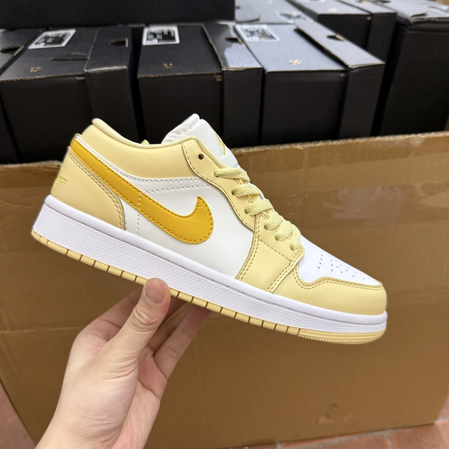 . Air Jordan Low – Golden Cream Edition