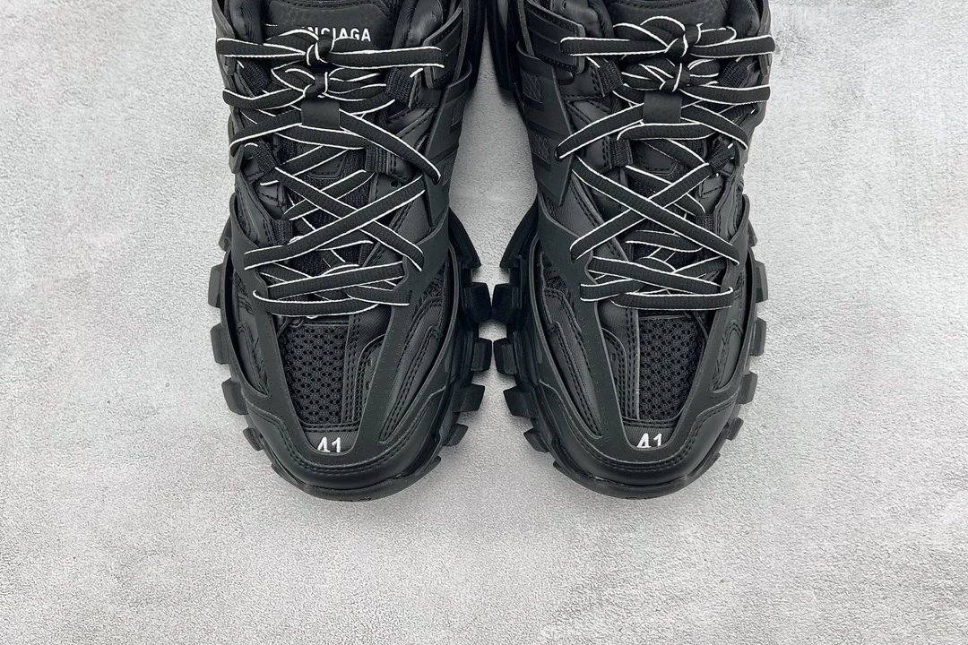 Balenciaga Defender Sneaker Black Monochrome Luxury Trail Shoe