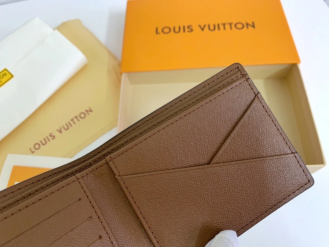 Louis Vuitton Multiple Wallet in Classic Monogram Brown