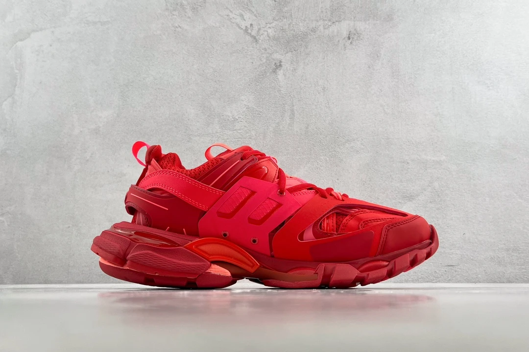 Balenciaga Runner Sneaker – Triple Red Edition