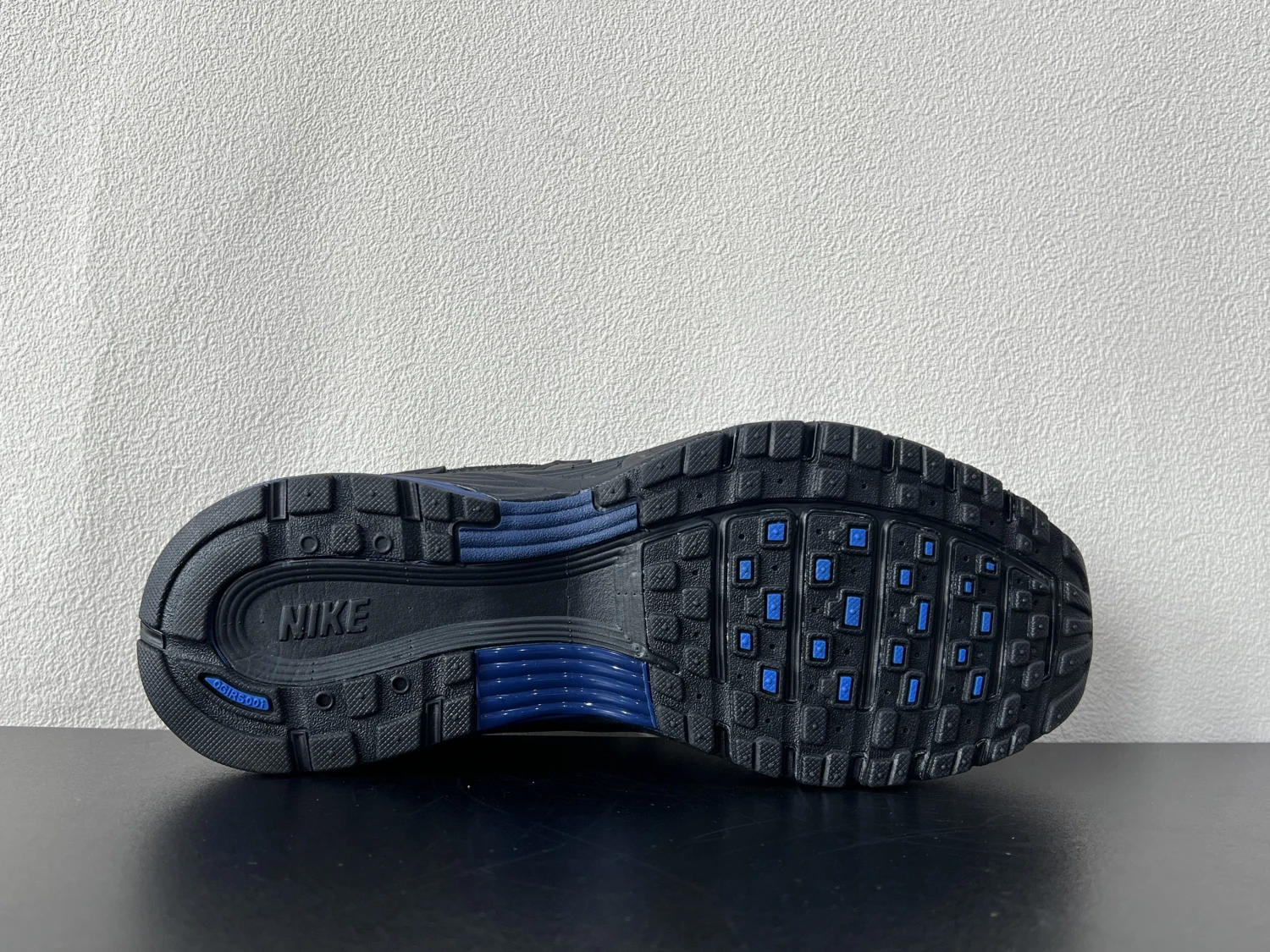 Nike P-6000 Triple Black Royal Blue Running Sneakers – Retro Lifestyle Sports Shoes