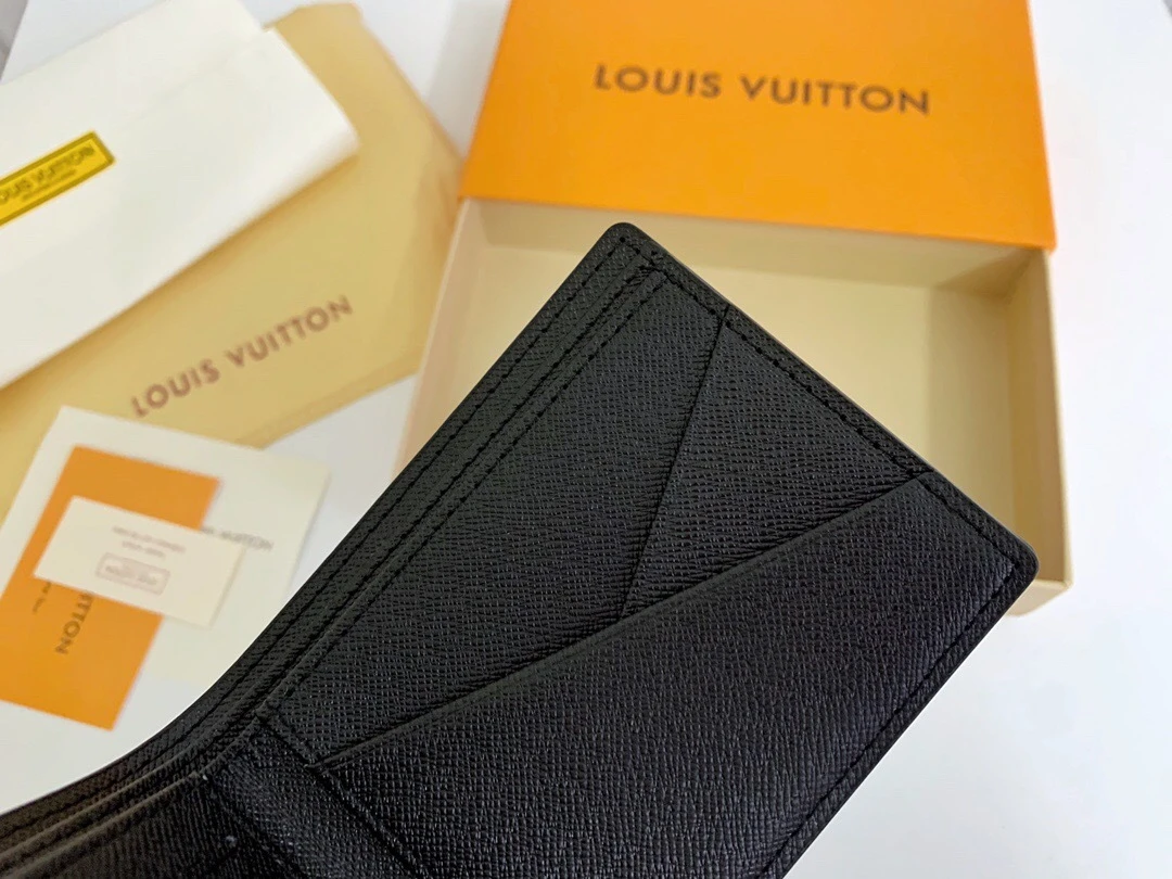Louis Vuitton Multiple Wallet in Damier Graphite Black and Grey