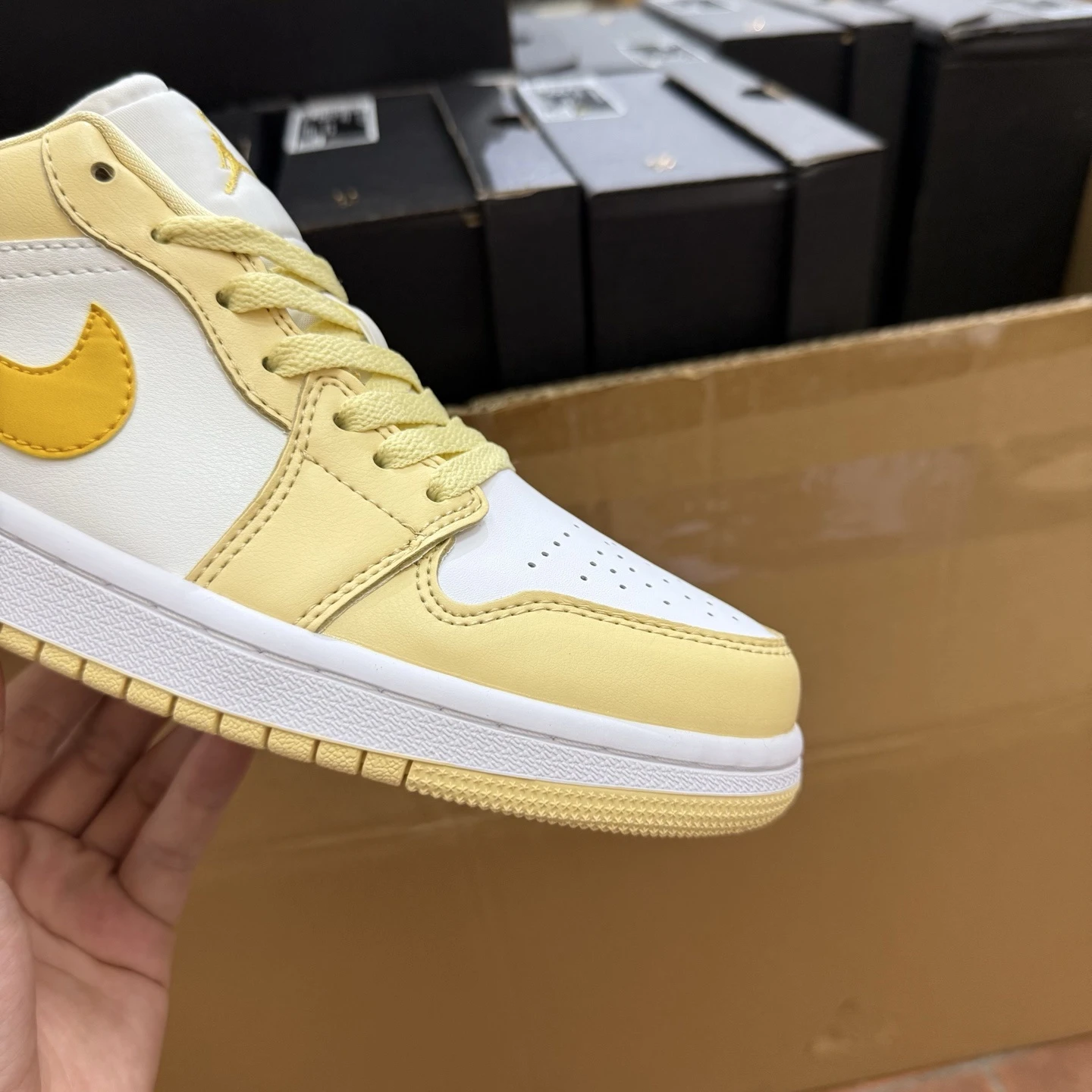 . Air Jordan Low – Golden Cream Edition