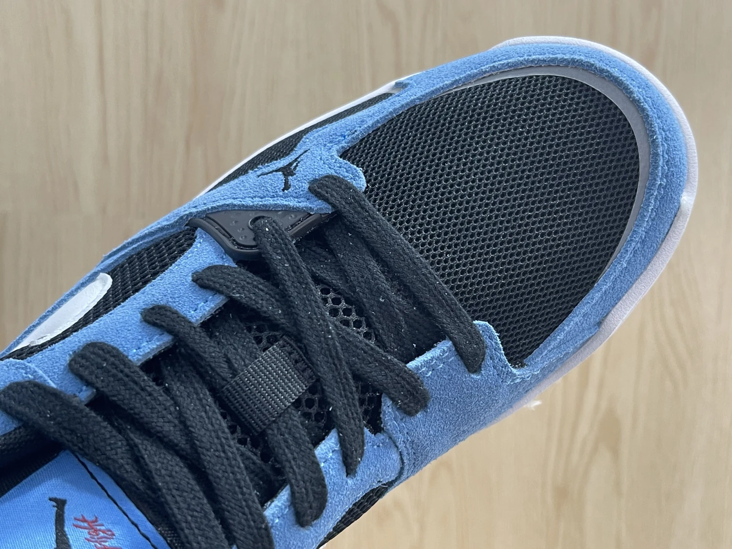 Nike Air Jordan Blue & Black Mesh Lifestyle Sneaker