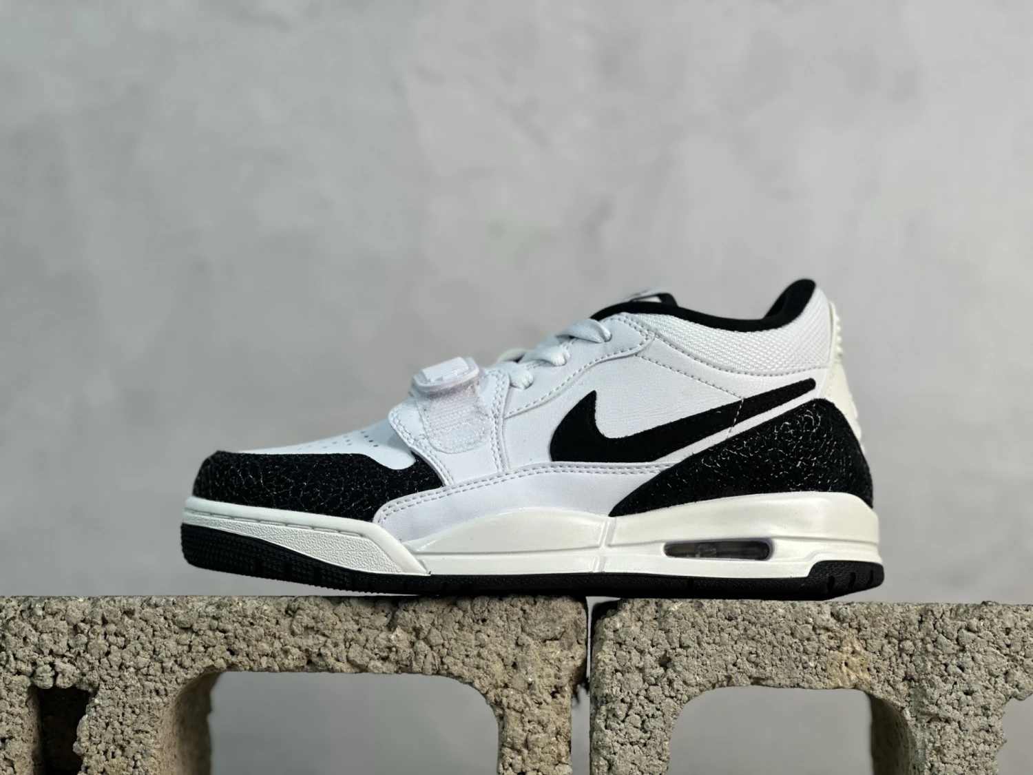 Nike Air Alpha Force 88 "White, Black & Speckled Black" Premium Sneakers