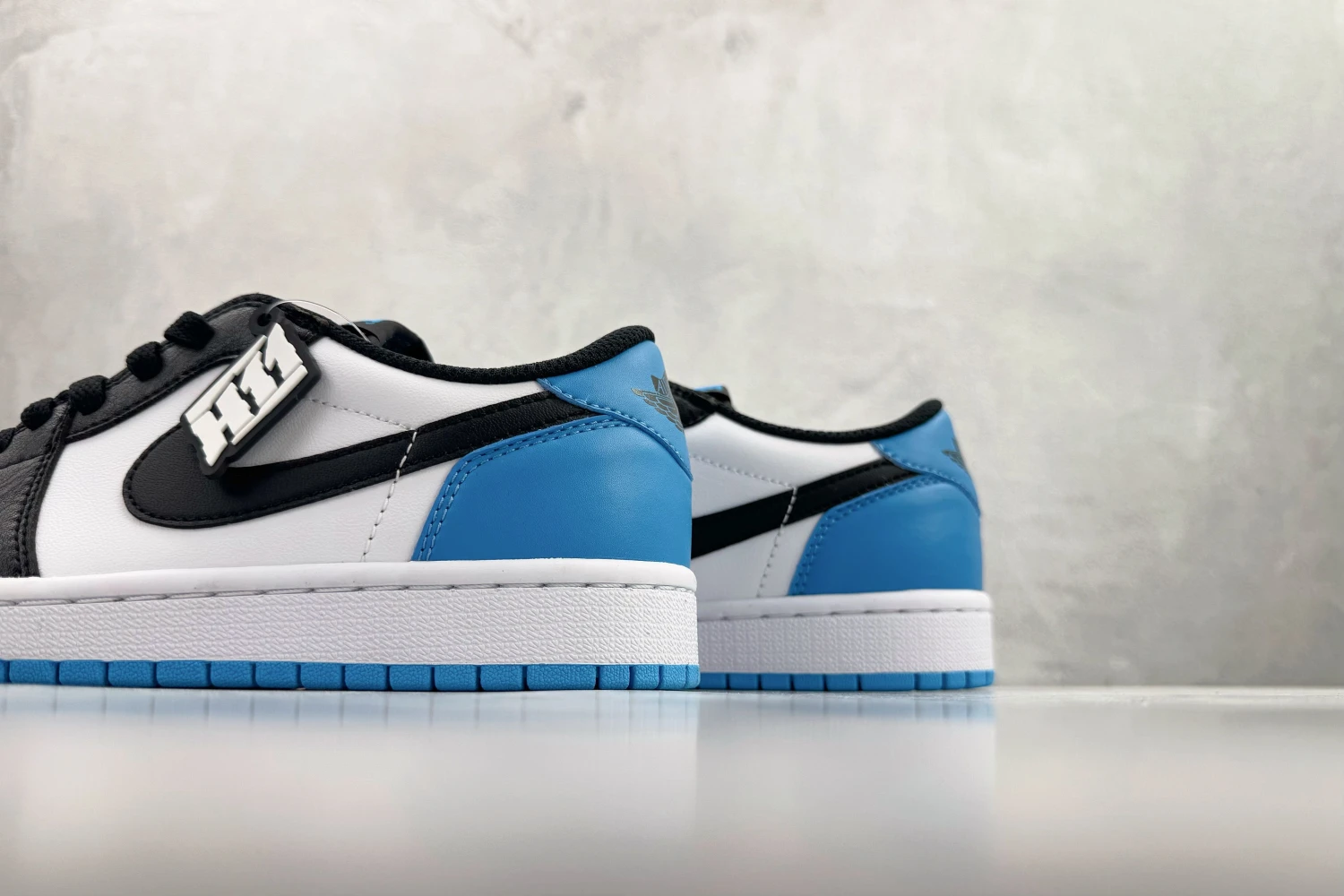 Nike Air Jordan Low Black White Blue