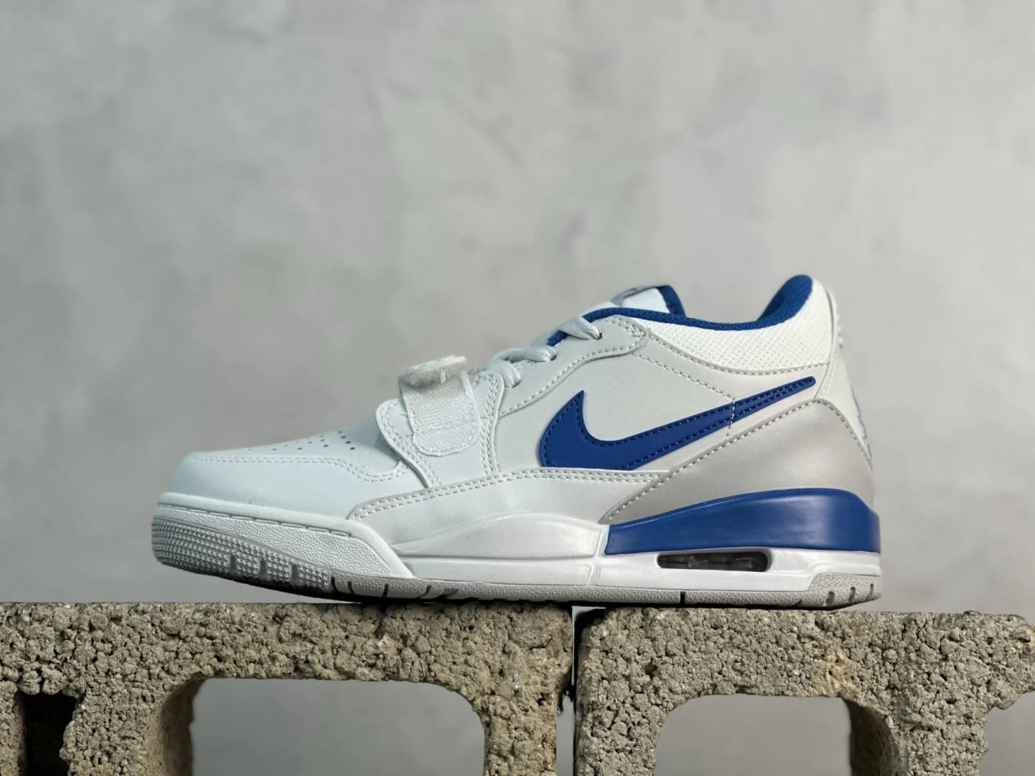Air Jordan Legacy 312 Low "White, Grey & Royal Blue" Premium Sneakers