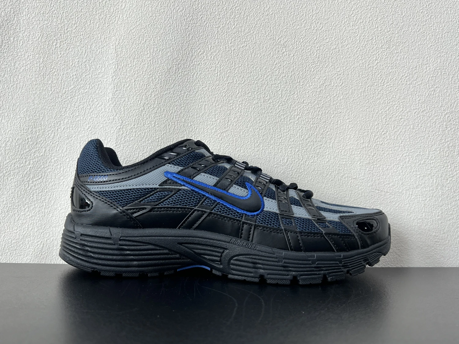 Nike P-6000 Black Royal Blue Running Sneakers – Retro Lifestyle Sports Shoes