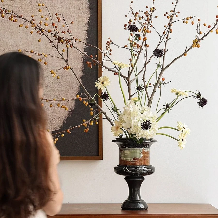 Natural Marble Vase