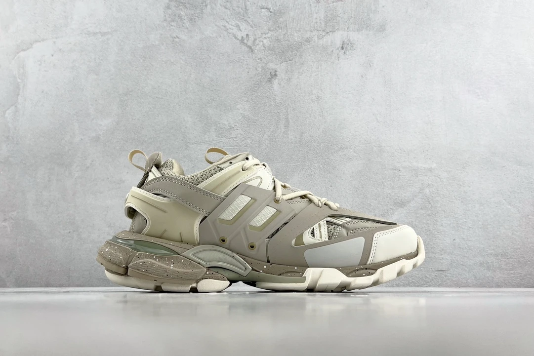 Balenciaga Track Sneaker – Beige / Sand Monochrome Edition