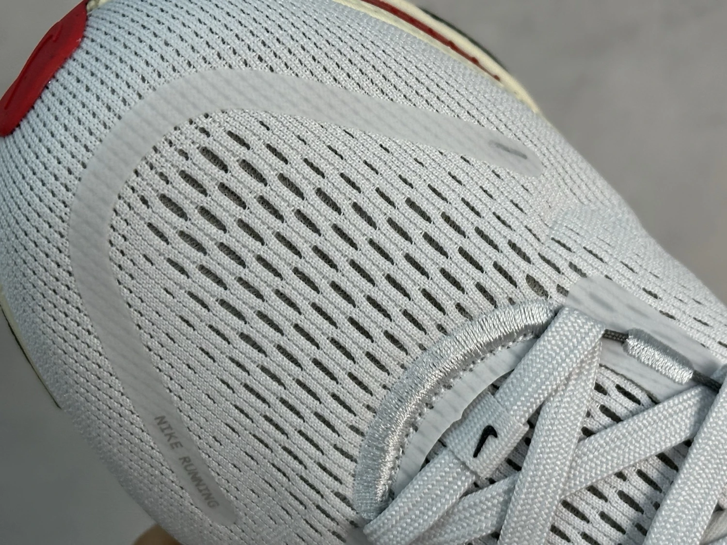 Nike Vomero 18 Road Running Shoes – White, Silver & Crimson Red