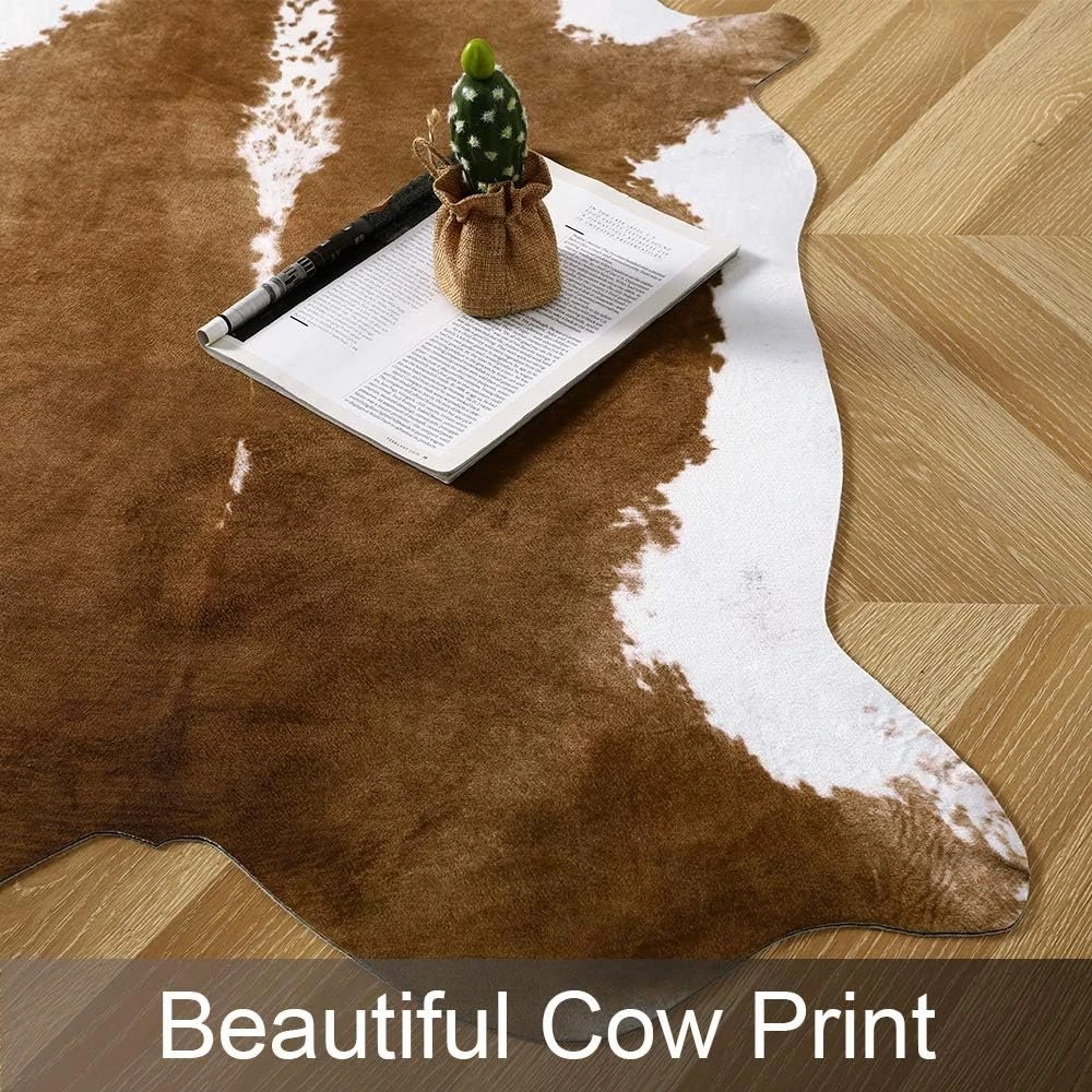 Faux Cowhide Rug