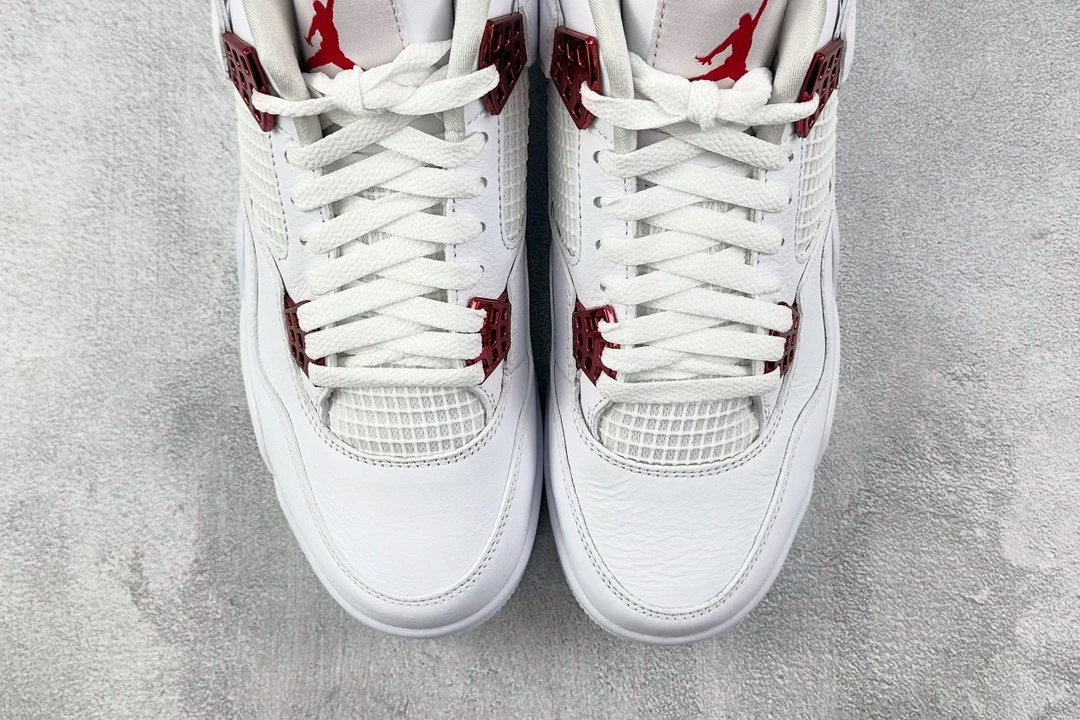 Jordan Sneakers White & Red Edition