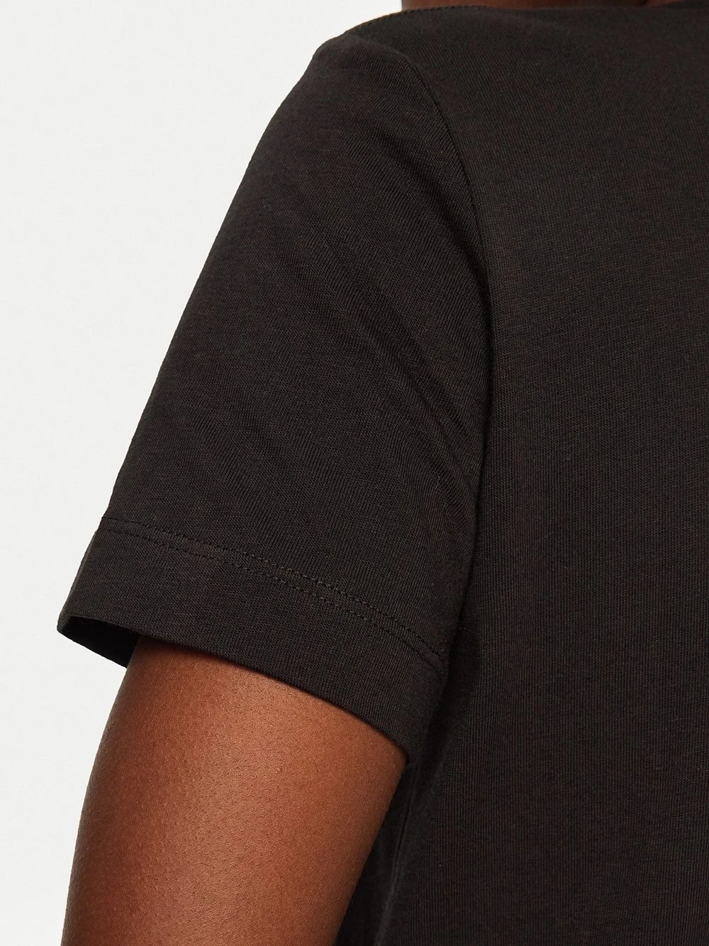 Calvin Klein Jeans Women's Black Cotton T-Shirt
