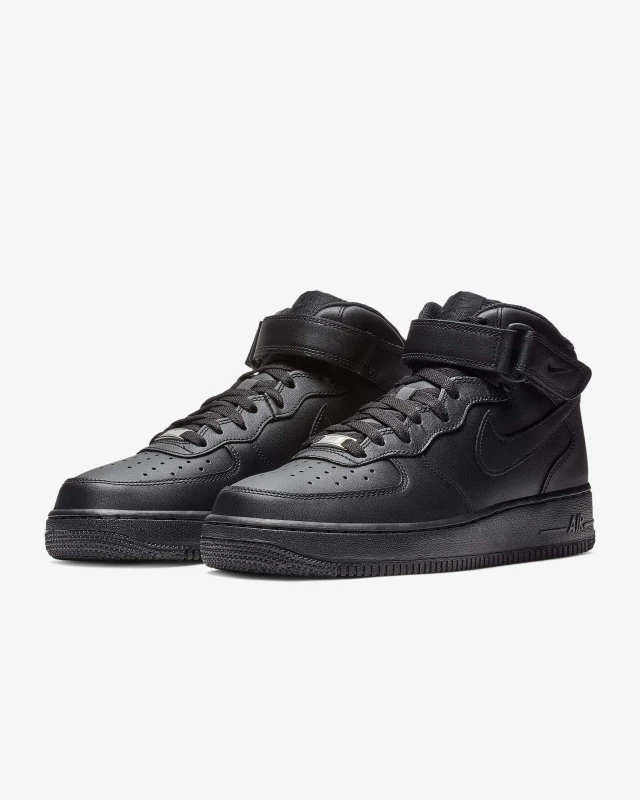 Nike Air Force 1 Mid '07 Triple Black