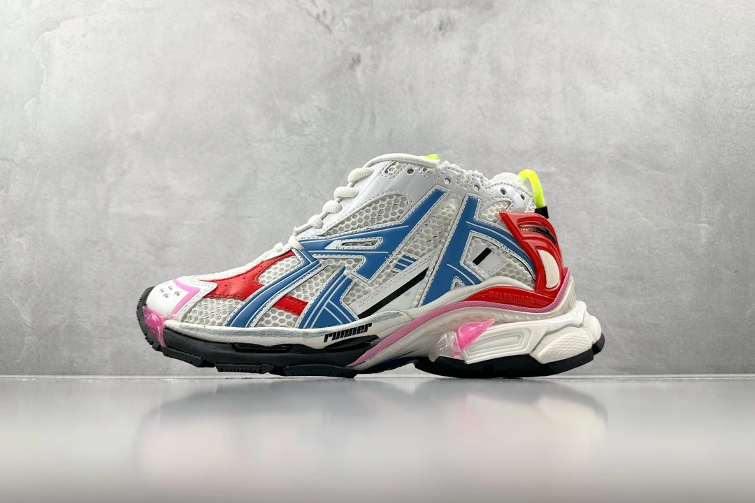 Balenciaga Runner White Multi-Color Designer Sneaker