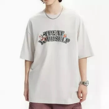 Men's Cupid Graphic Loose Fit T-Shirt