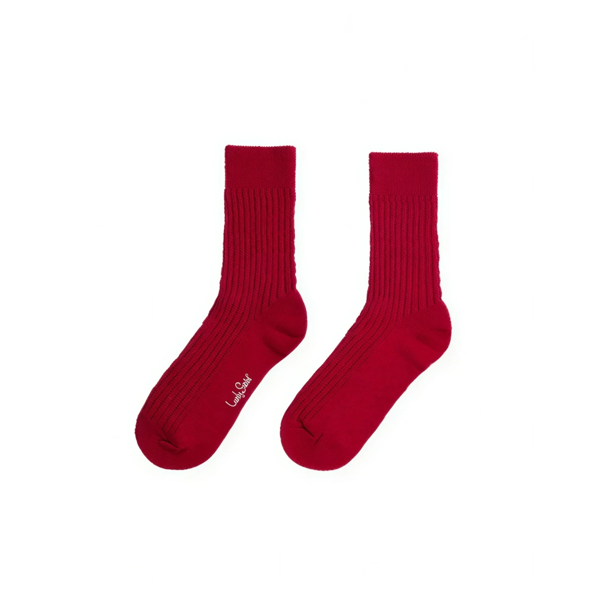 Vintage Knit Mid-Calf Socks for Women