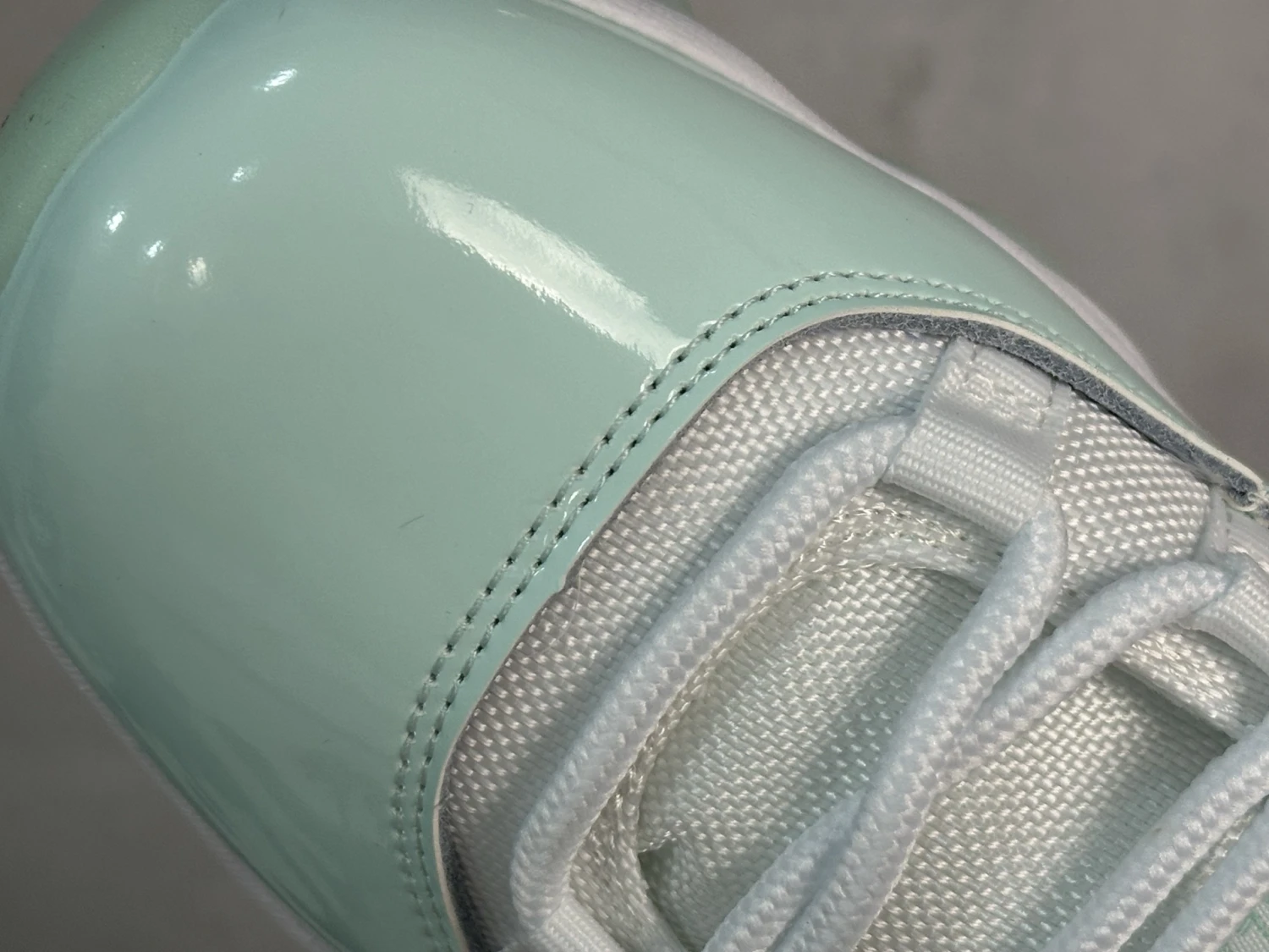 Air Jordan 11 Retro "White Mint Green" Kids Sneakers – White/Mint Green