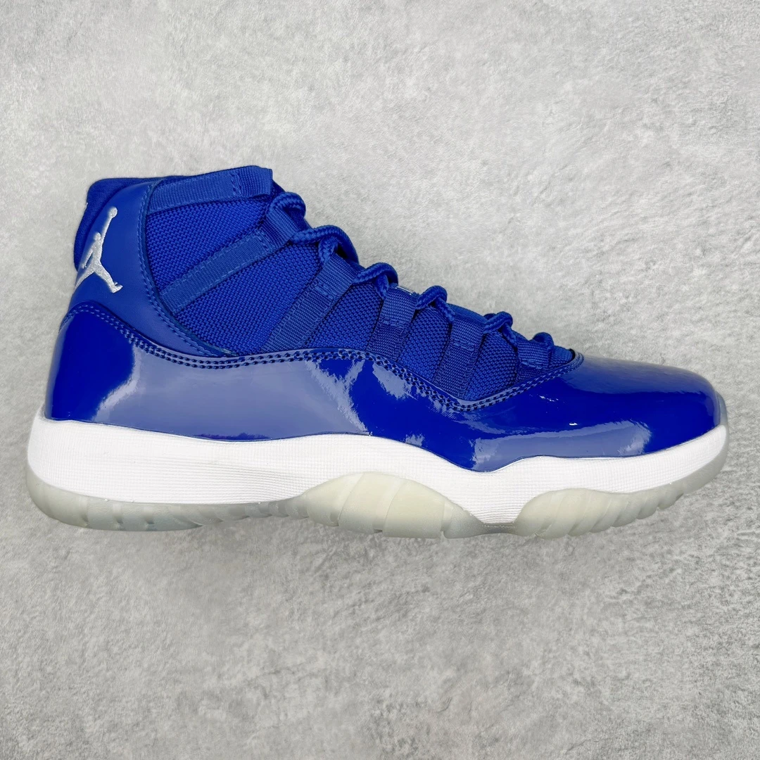 Air Jordan 11 Retro Sneakers – Royal Blue Black White