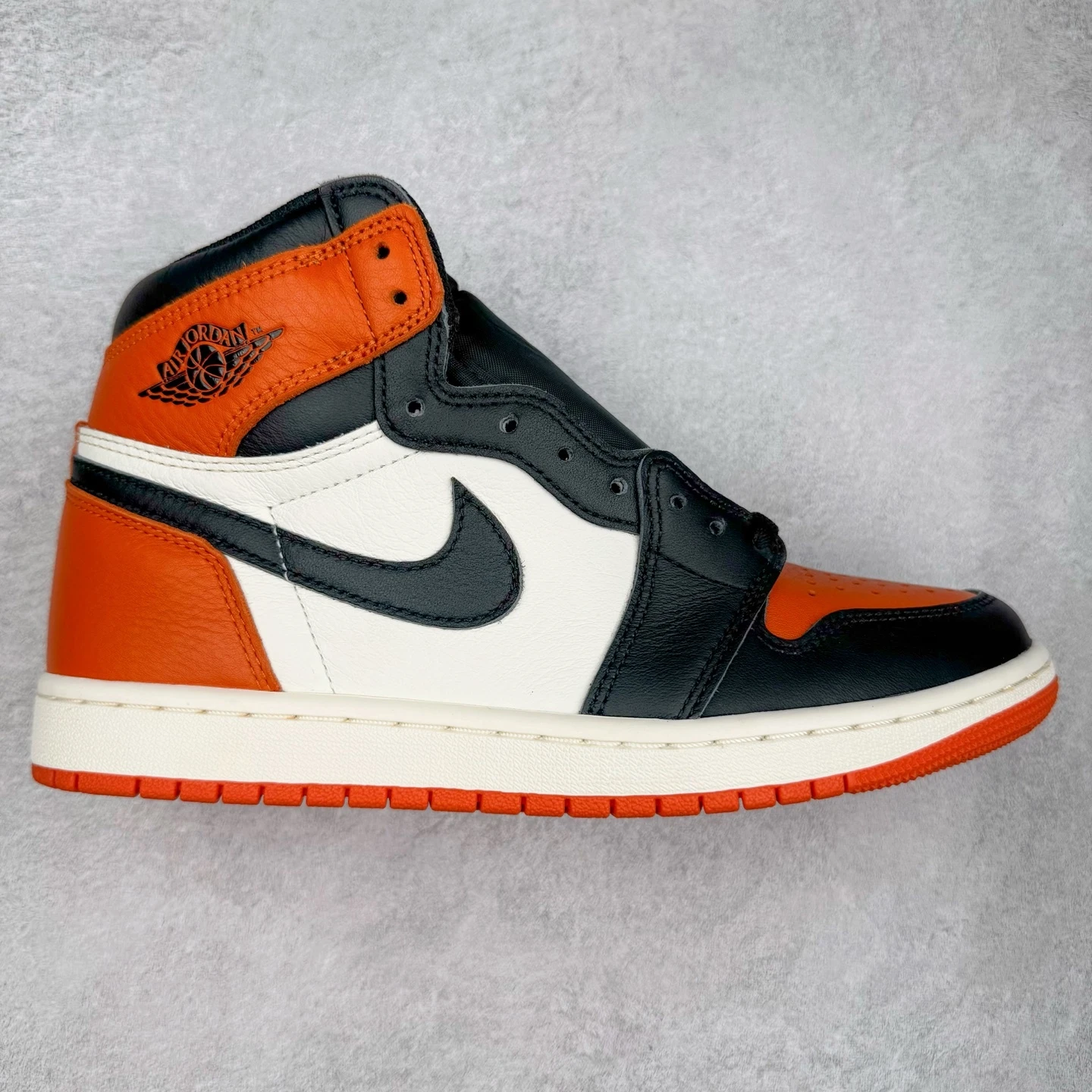 Nike Air Jordan 1 Low "Black & Orange" Premium Sneakers