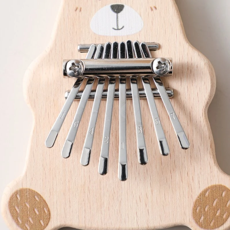 Wooden Bear Thumb Fiddle