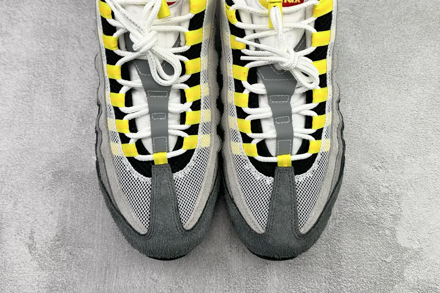 Nike Air Max 95 – White, Grey, Black & Volt Yellow