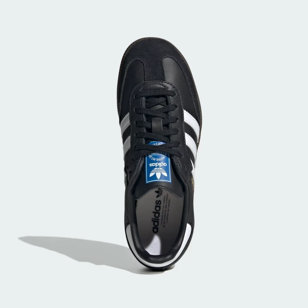 Adidas Samba Classic Black Leather Sneakers – Timeless Everyday Style