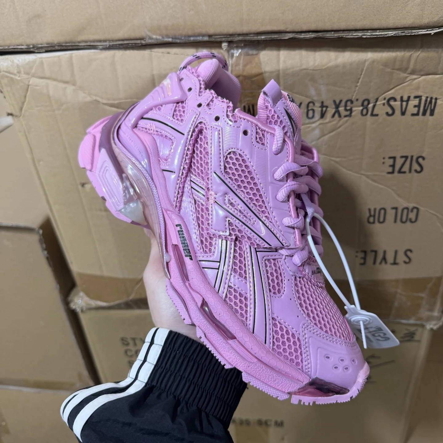Balenciaga Track Sneaker – Bubblegum Pink Edition